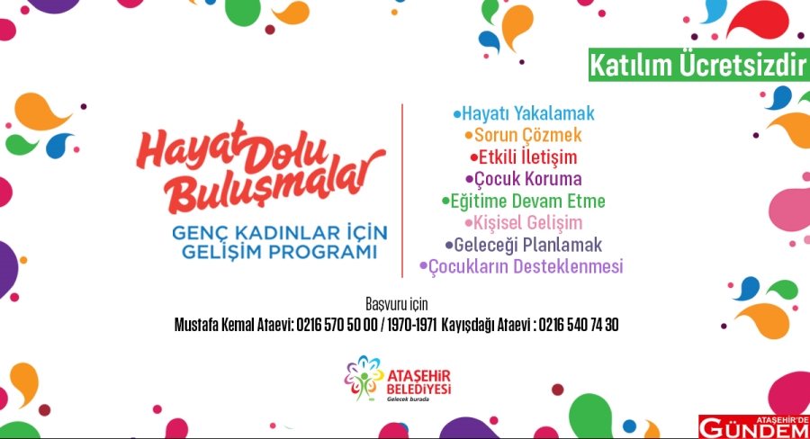 ATAŞEHİR BELEDİYESİ YENİ PROJESİYLE YİNE KADINLARIN YANINDA görsel 1